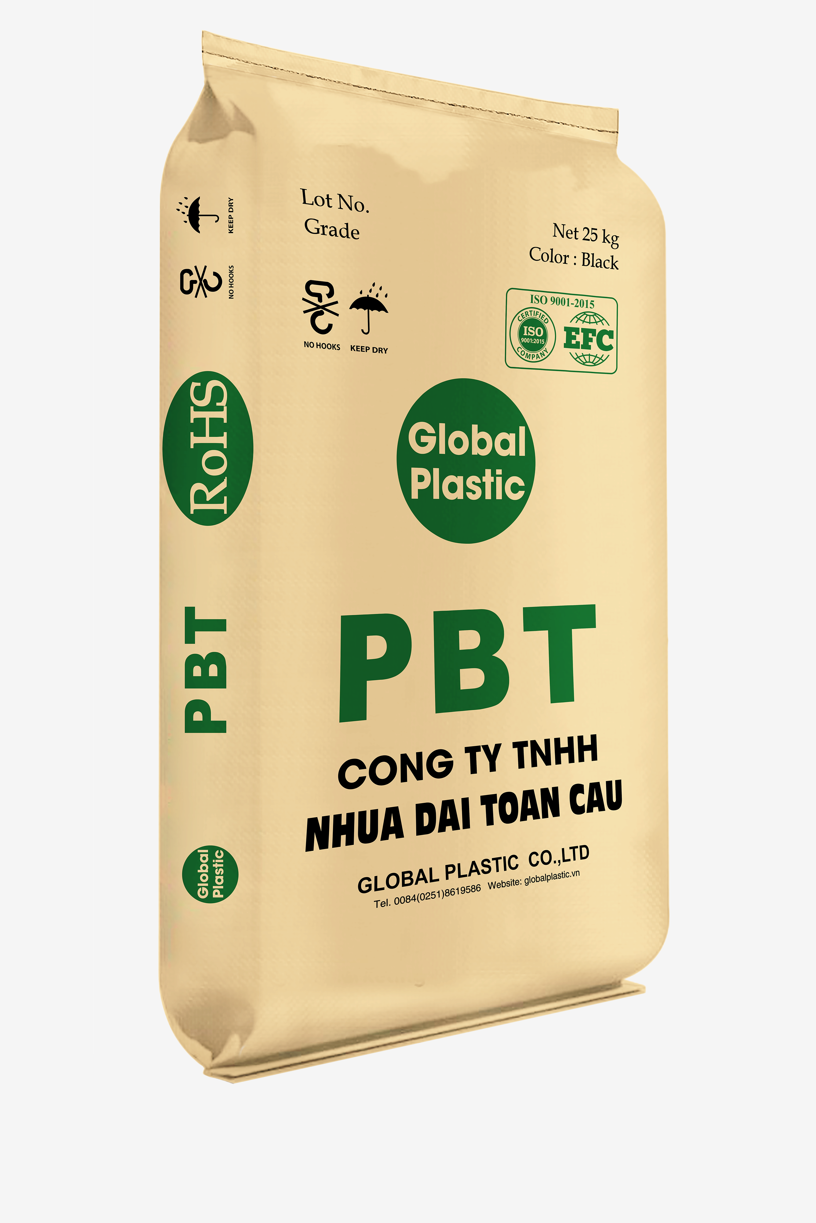 Kraft paper plastic bags